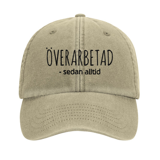 Överarbetad sedan alltid-keps med brodyr från Nordbruk, produktbild.